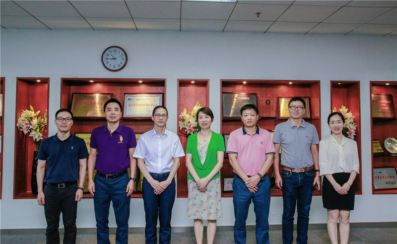 宁波市商务局陈利珍副书记一行来访赛尔集团