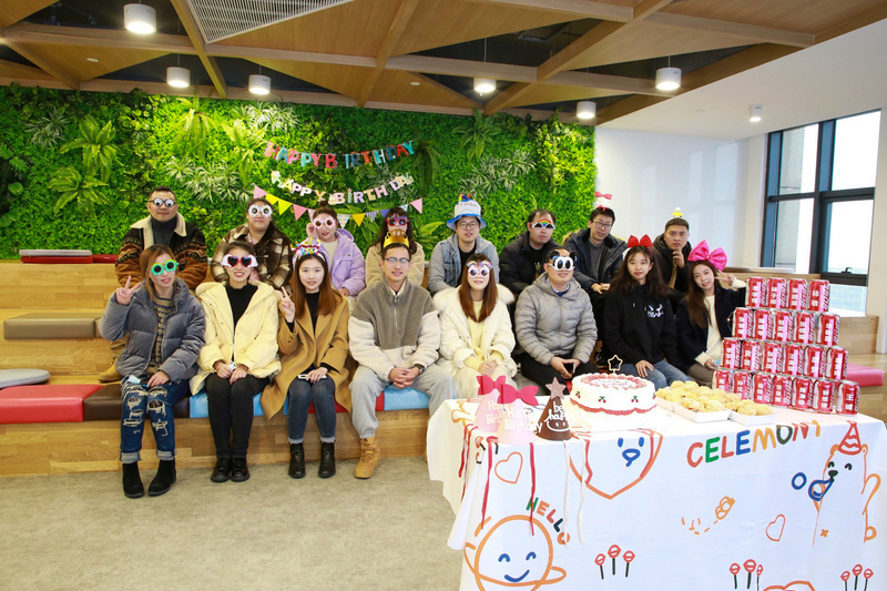 优远欧美部举办12月主题生日会